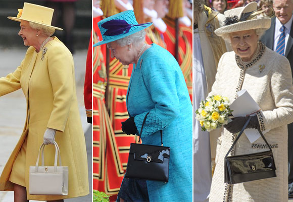 Siempre utiliza el mismo bolso en distintas versiones