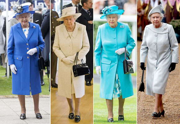 Los mismos zapatos, el mismo corte de abrigo y sombreros