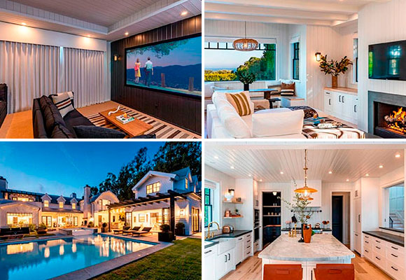 casa Dakota Johnson y Chris Martin