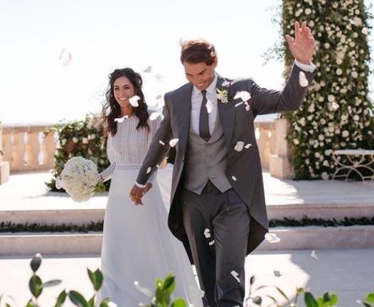 Rafa Nadal y Mery Perelló