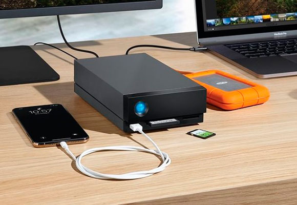 Disco duro lacie 1big dock