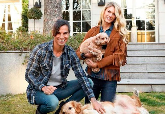 Julio José Iglesias y Charisse Verhaert