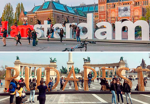 budapets y amsterdem