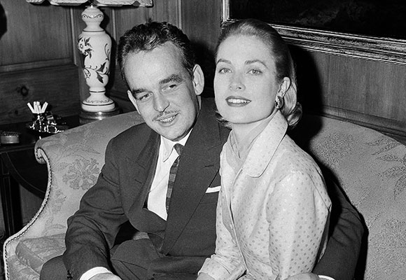 Grace Kelly y Rainiero