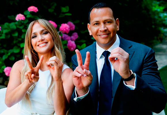 Jennifer Lopez y Alex Rodriguez