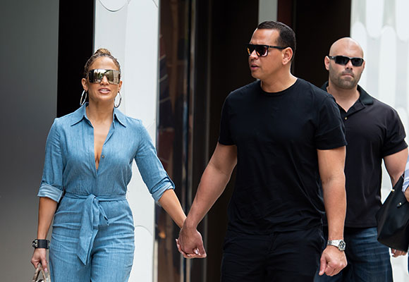 Jennifer Lopez y Alex Rodriguez