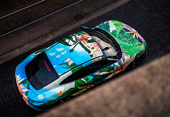 Taycan Artcar