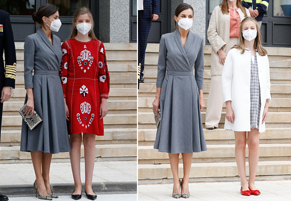 Letizia, Leonor y Sofía