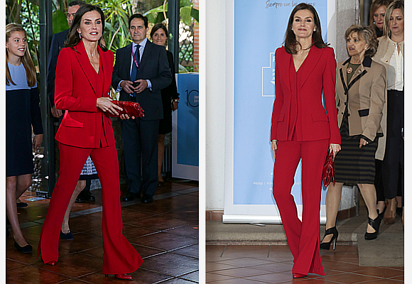 letizia traje rojo torretta
