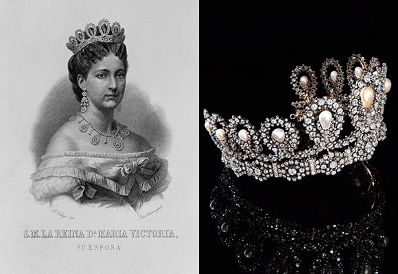 tiara reina victoria