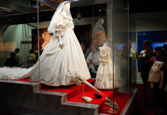 vestido novia Diana de Gales