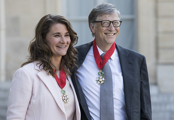 Bill y Melinda Gates