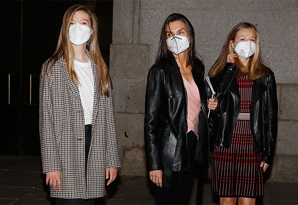 Letizia, Leonor y Sofía
