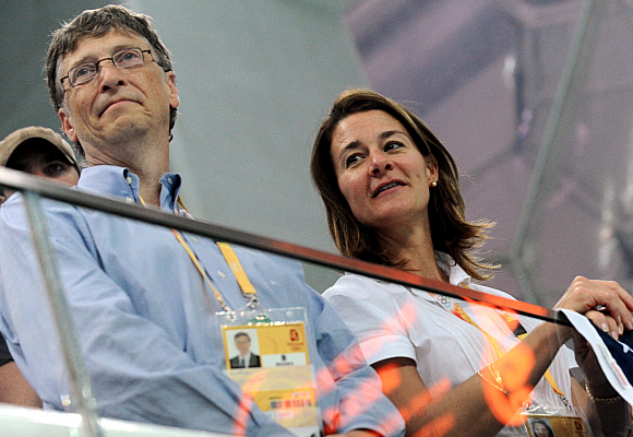 Melinda Gates y Bill Gates