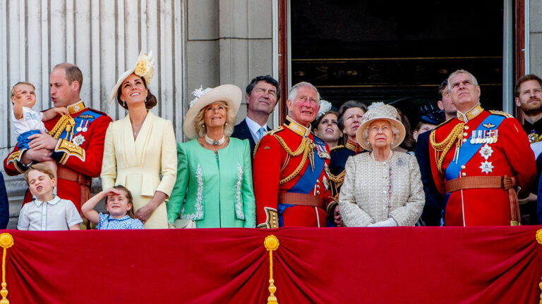 familia real británica
