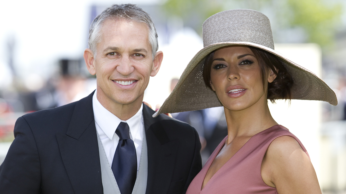 Gary Lineker y Danielle Bux