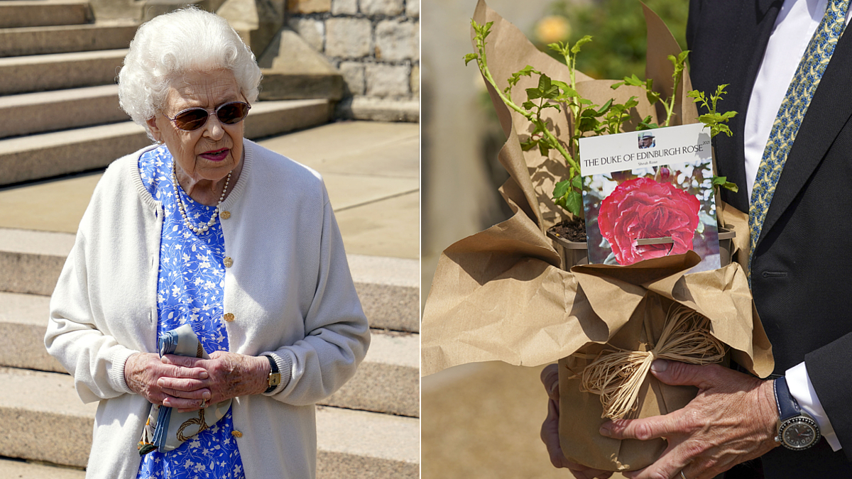 Isabel II rosa Felipe de Edimburgo