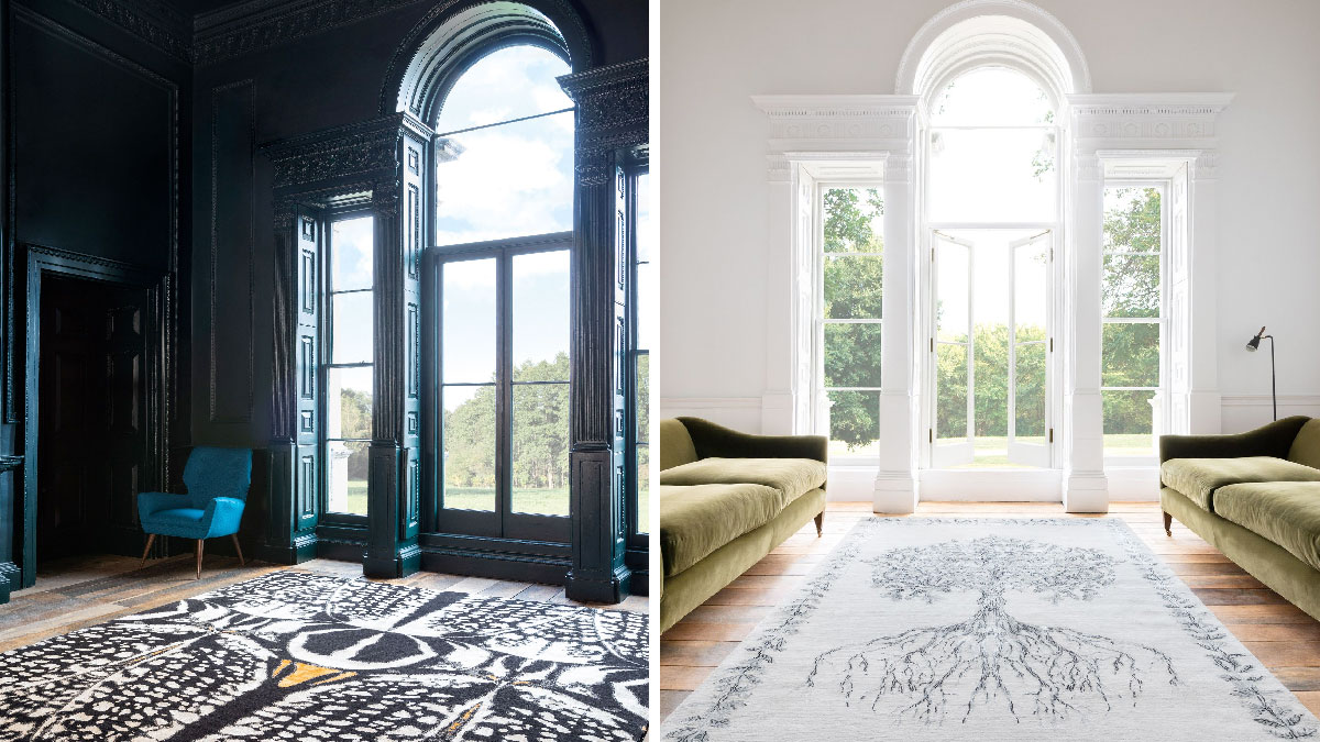 alfombras alexander mcqueen