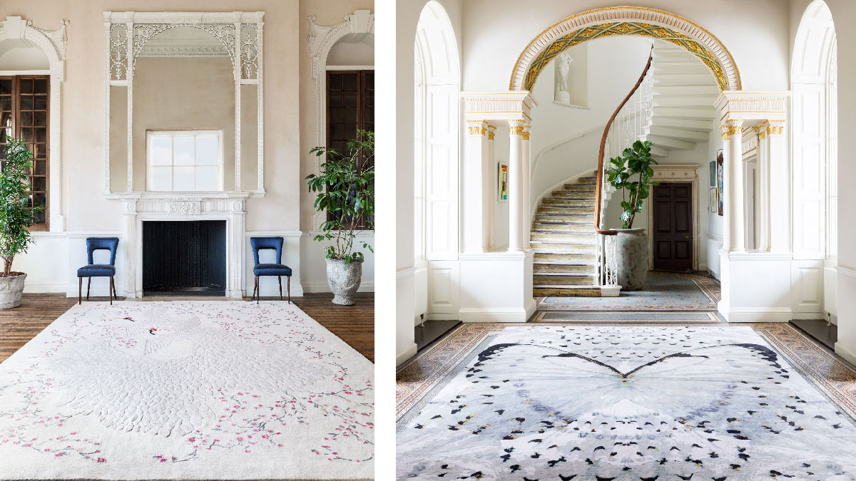 alfombras alexander mcqueen