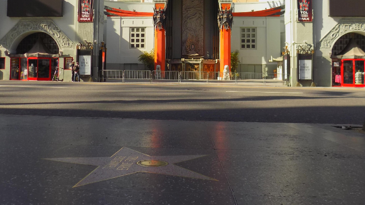 estrella paseo de la fama hollywood