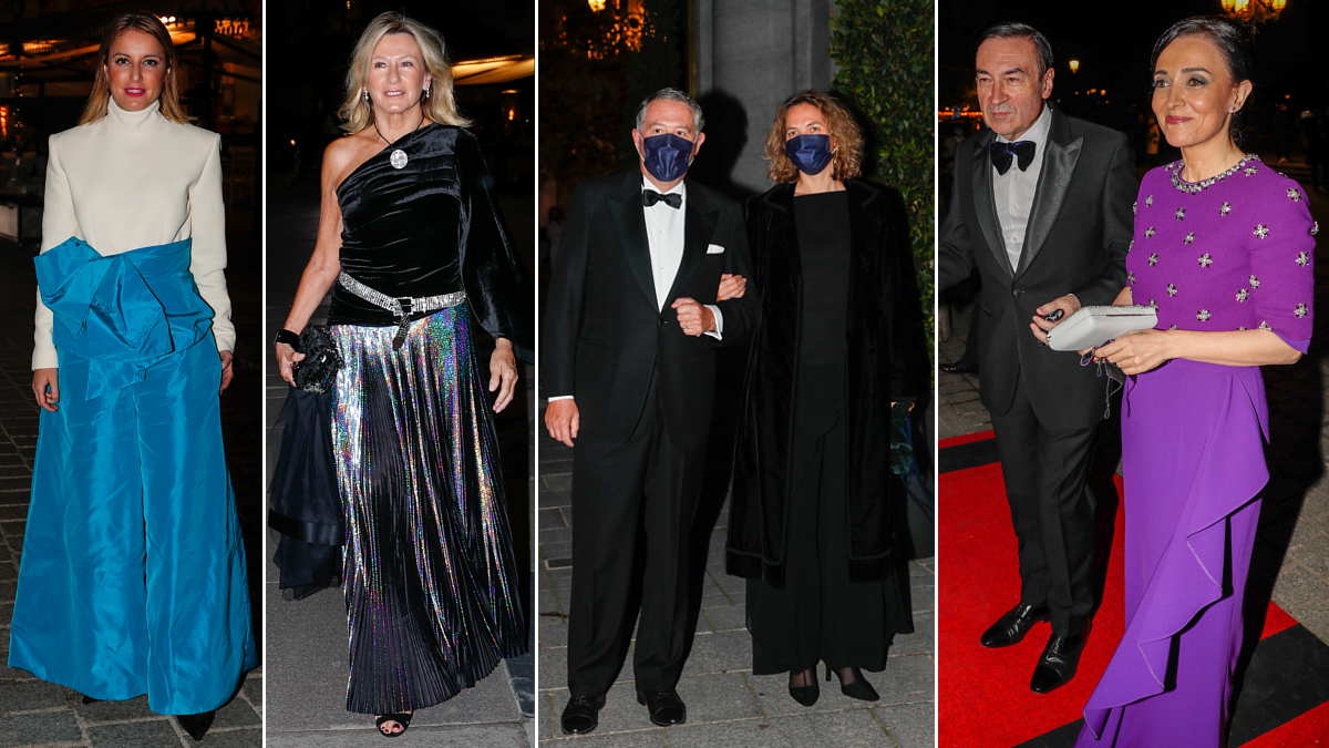 Andrea Levy, Myriam Lapique, José María Michavila, Alejandra Salinas, Pedro J. RamíreZ, Silvia Gómez Cuétara Teatro Real (Foto: Gtres)