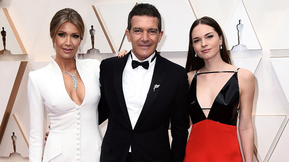 Antonio Banderas, Nicole Kimpel y Stella del Carmen
