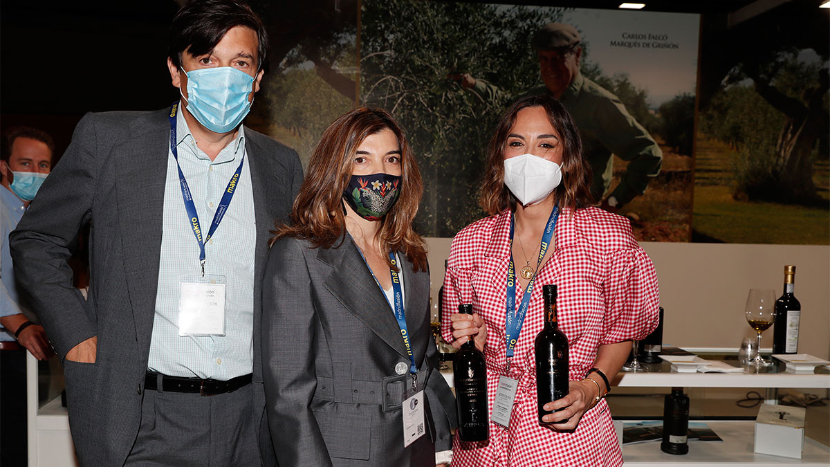 Tamara, Xandra y Manuel Falcó