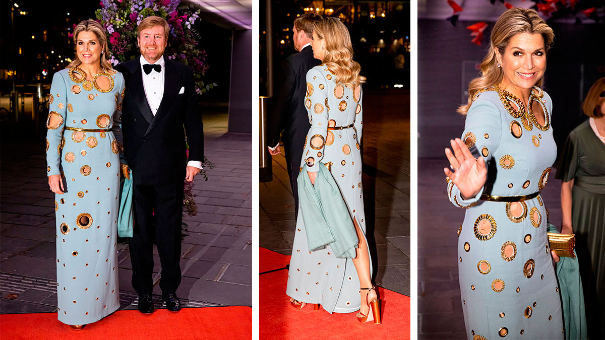 vestido maxima holanda