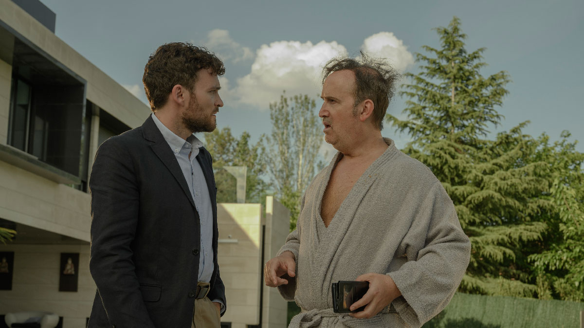 Adam Jezierski y Javier Cámara