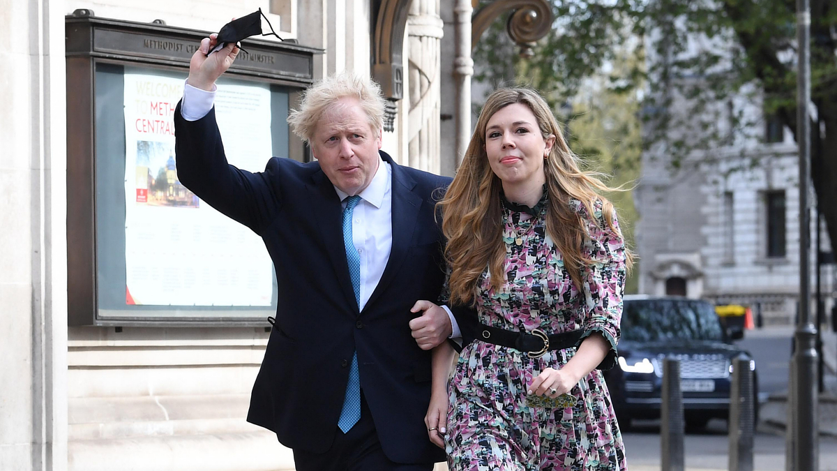 Boris Johnson y Carrie (Foto: Gtres)
