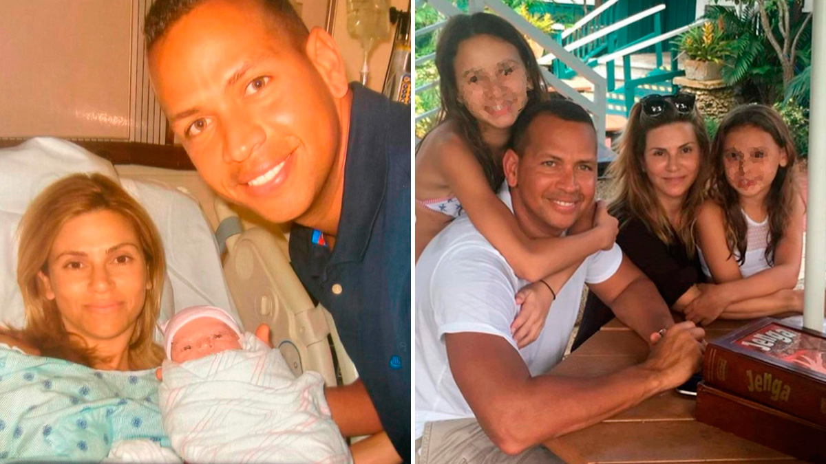 Álex Rodríguez y Cynthia Scurtis