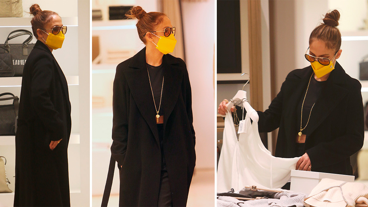 Jennifer Lopez de compras