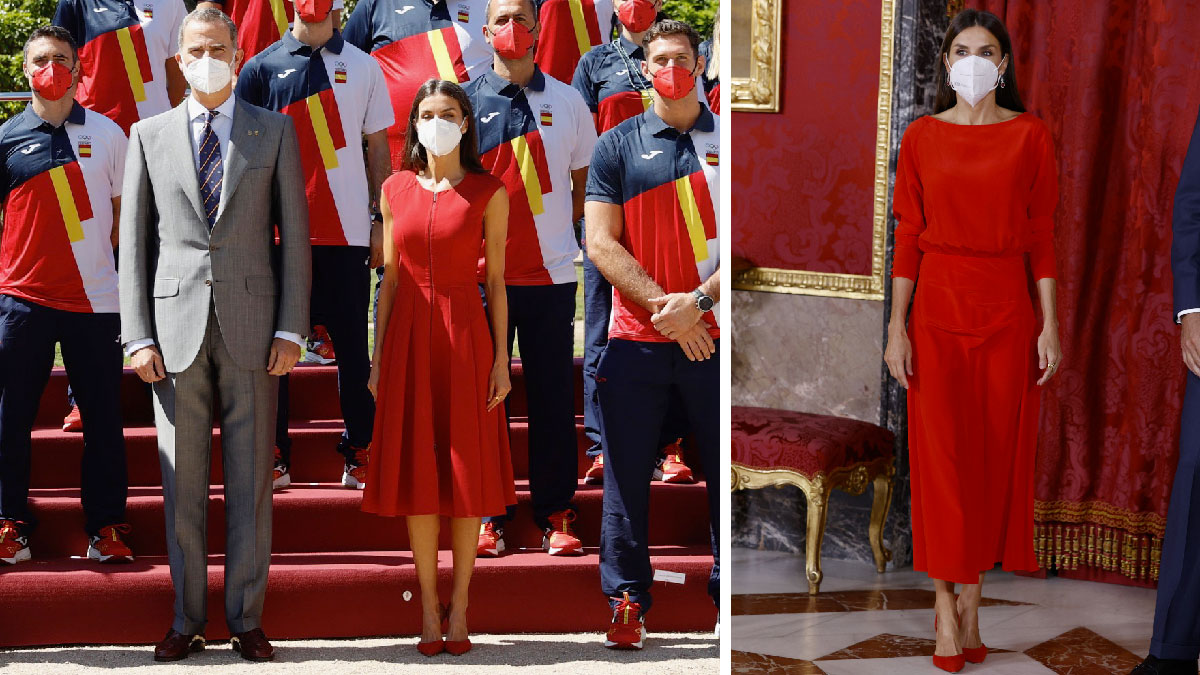 letizia rojo 2021