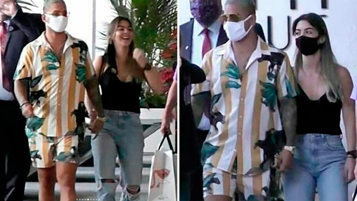 Maluma y Susana Gómez