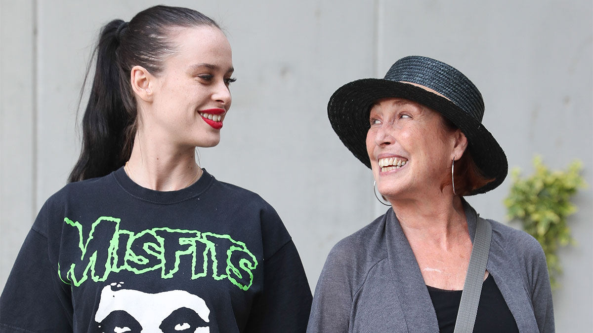 Verónica Forqué y su hija María