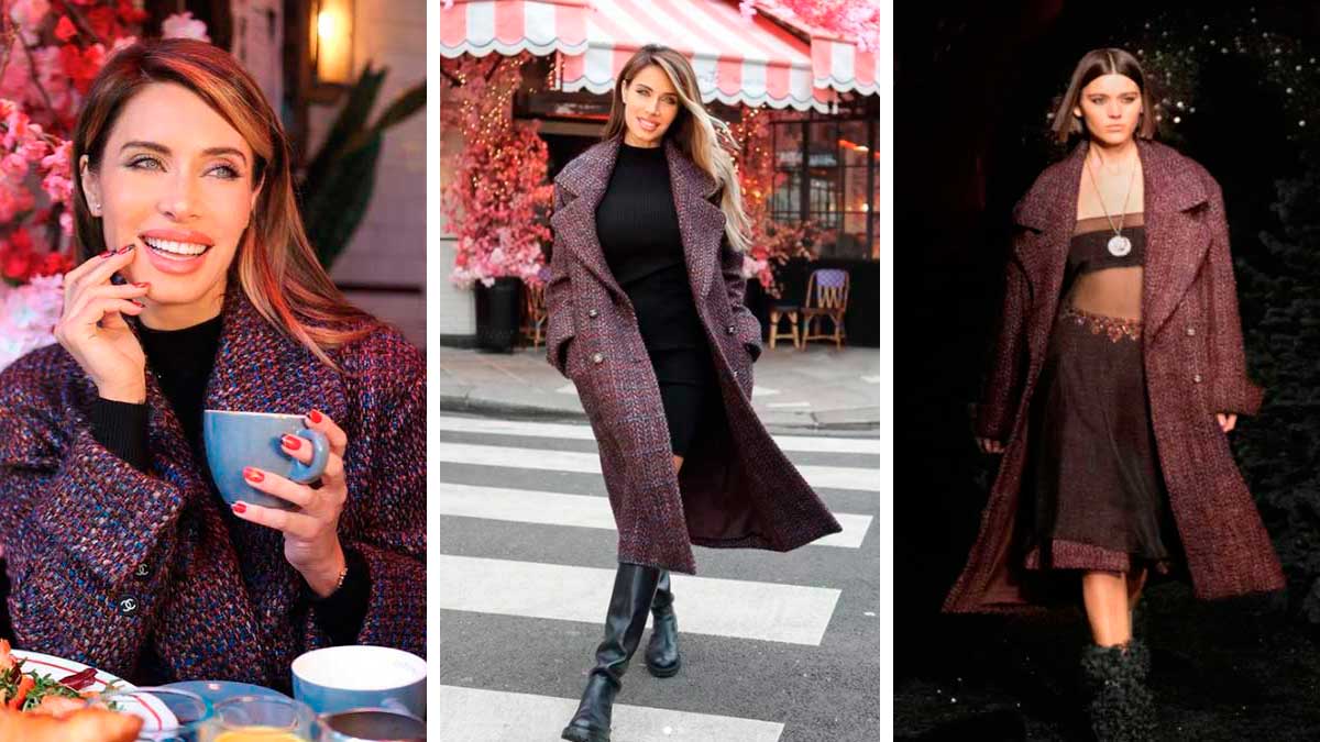 abrigo Chanel Pilar Rubio
