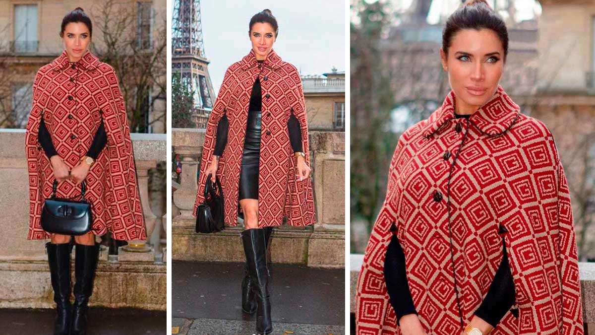 abrigo Gucci Pilar Rubio