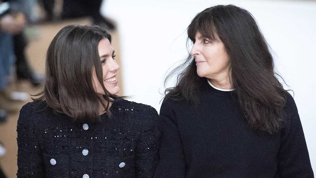 Carlota Casiraghi y Virginie Viard