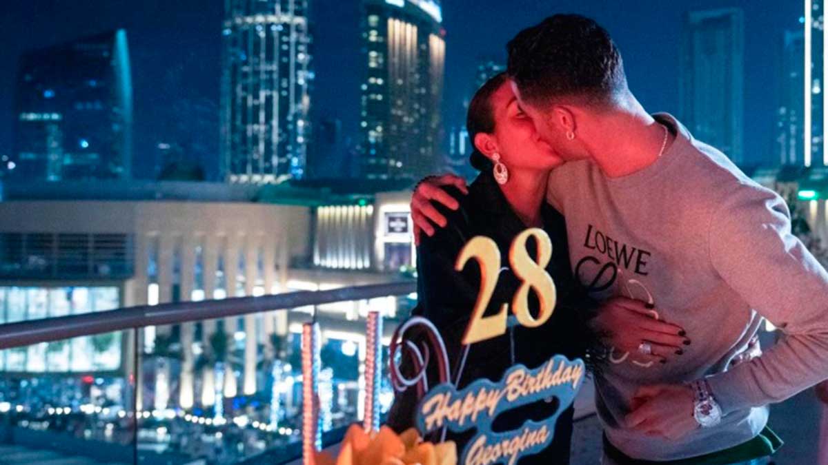 Georgina Rodríguez y Cristiano Ronaldo