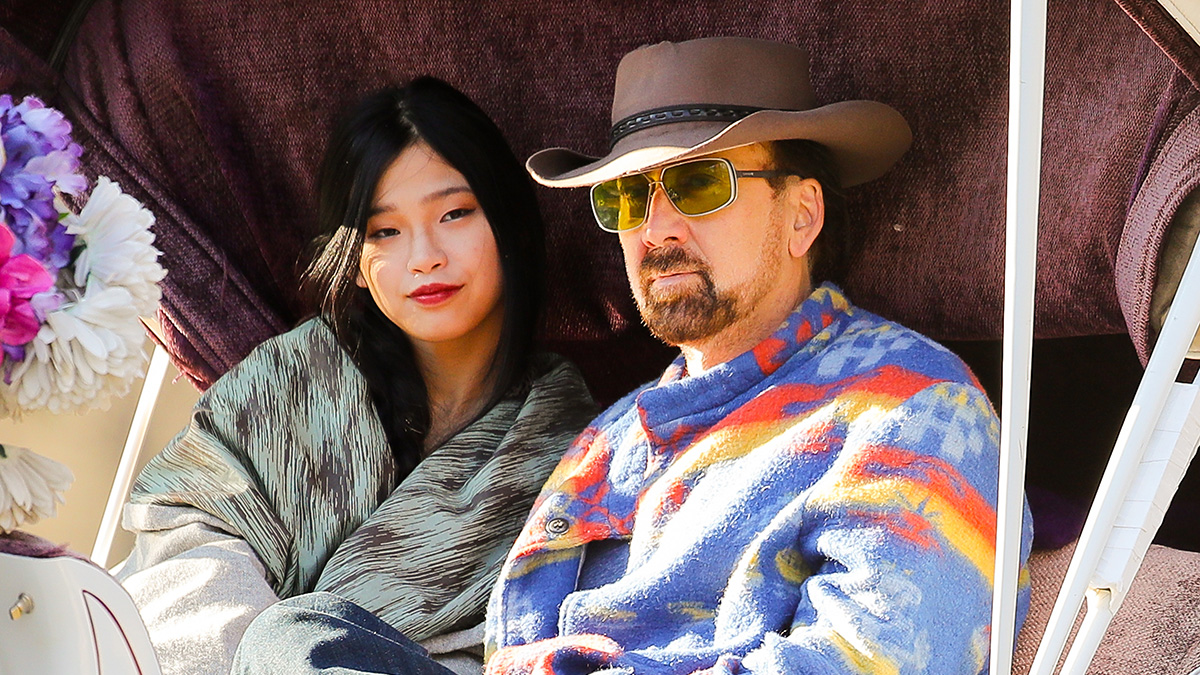 Nicolas Cage y Riko Shibata