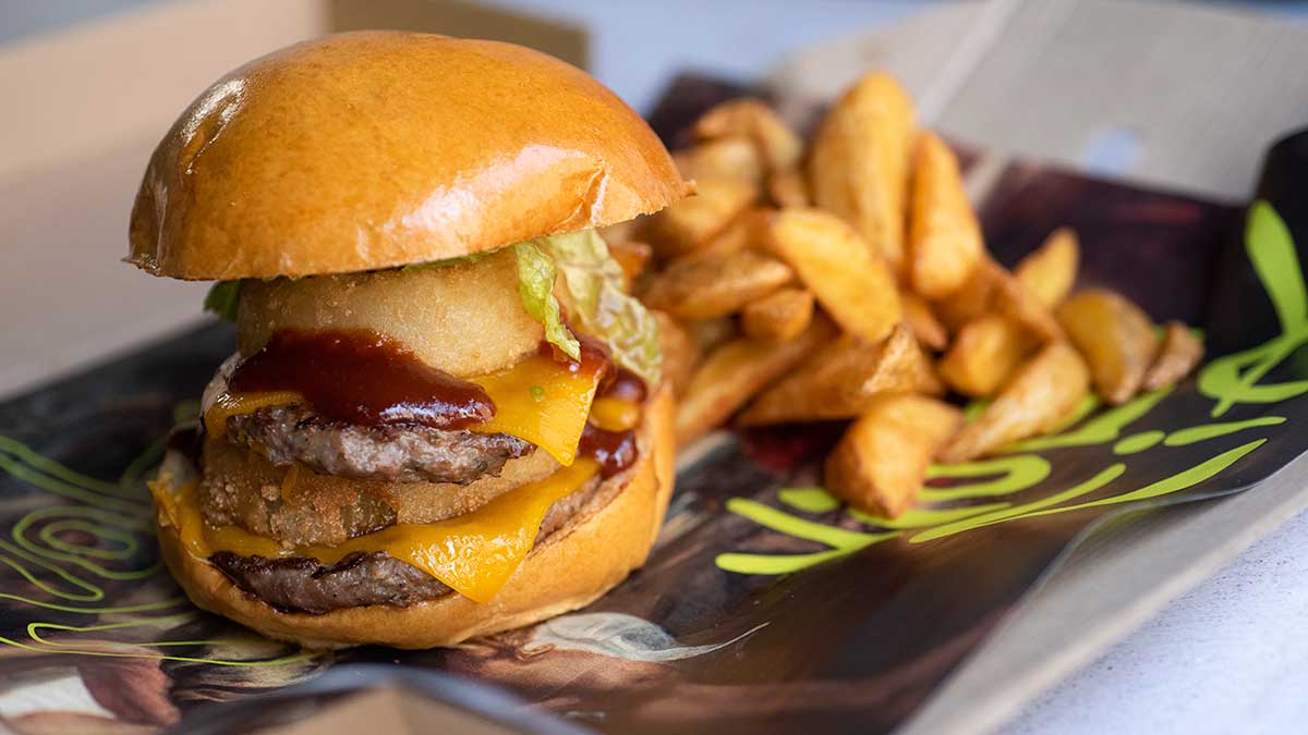 hamburguesa El círculo