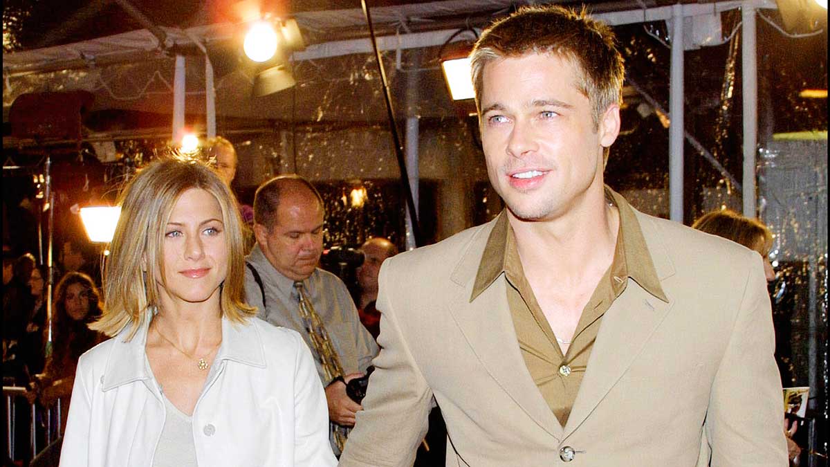 Jennifer Aniston y Brad Pitt