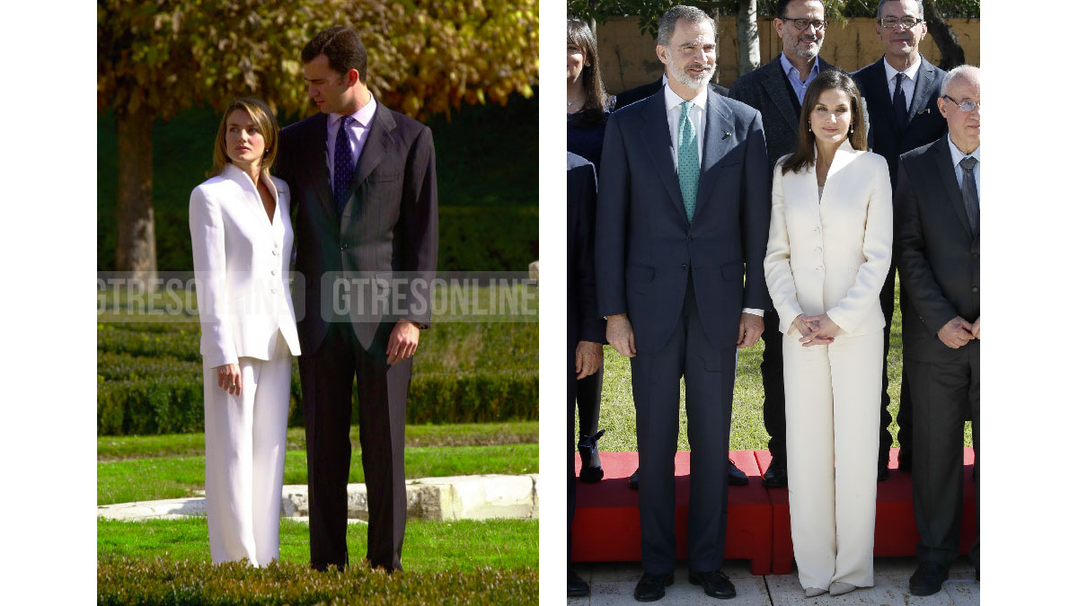 letizia pedida traje blanco armani