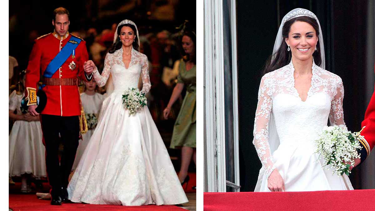 vestido novia kate middleton
