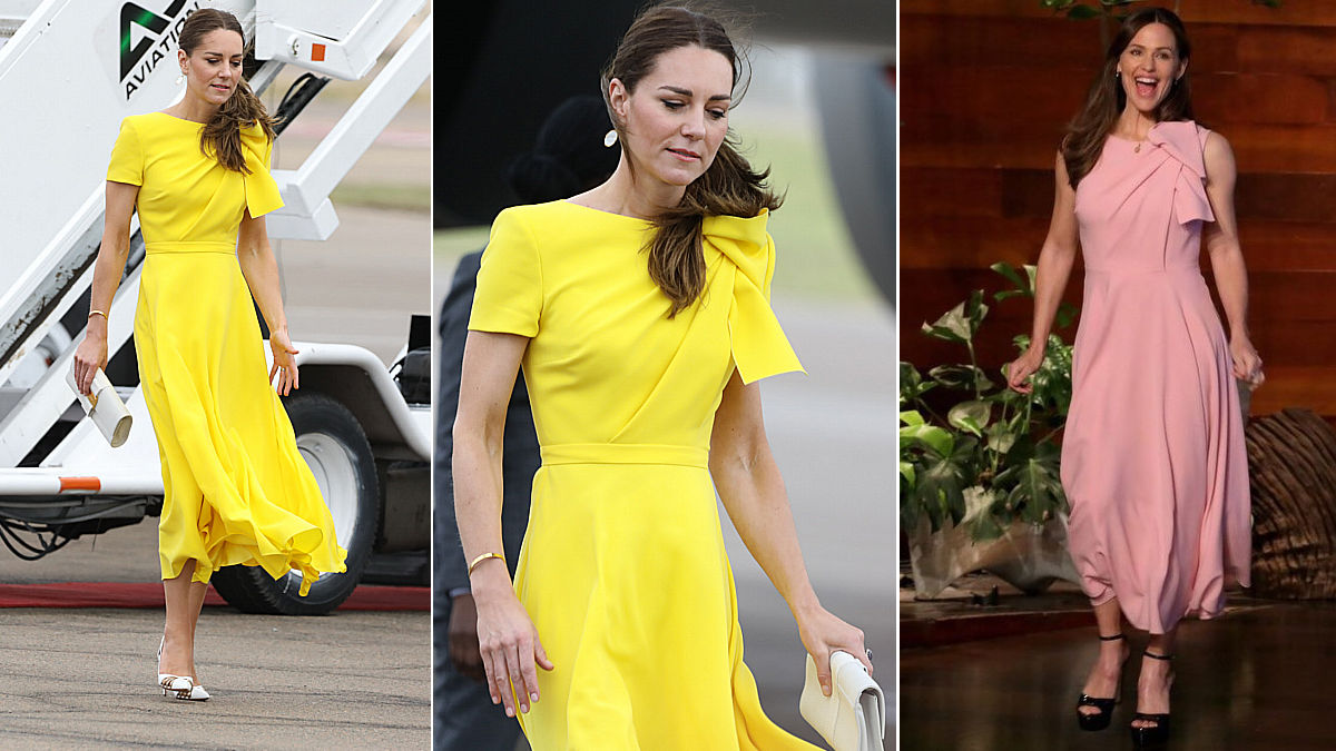 Kate Middleton y Jennifer Garner (Fotos: Gtres/Instagram @roksandailincic)