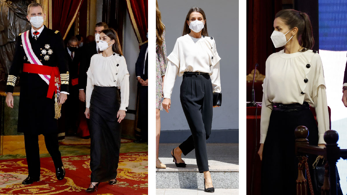 letizia blusa botones