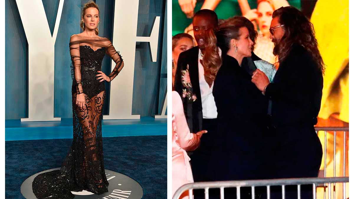 Momoa y Kate Beckinsale