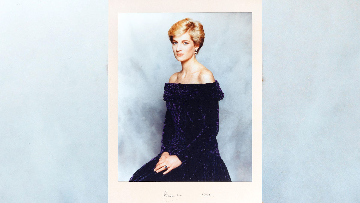 retrato diana de gales