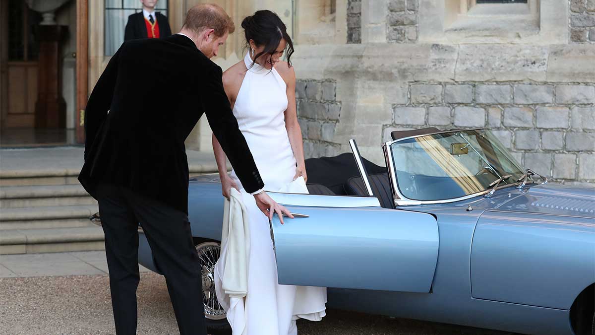 Harry y Meghan coche
