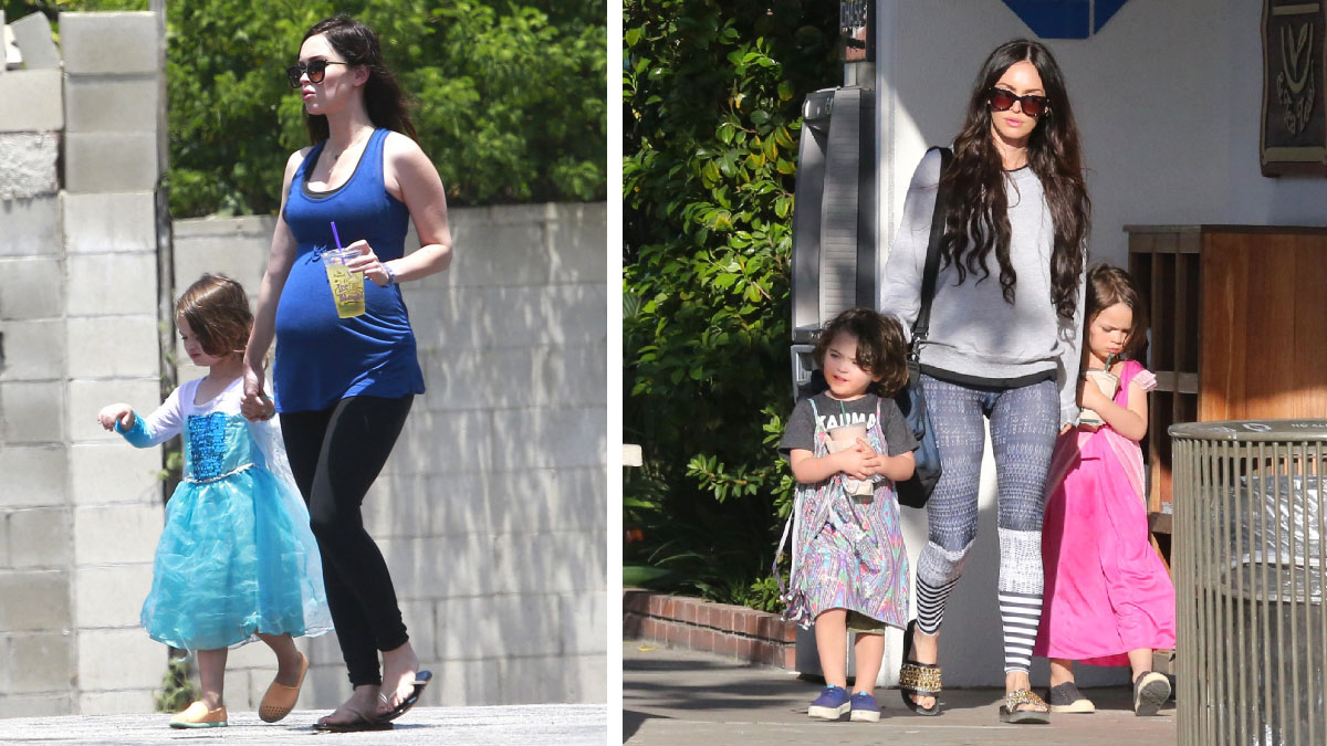 megan fox hijos
